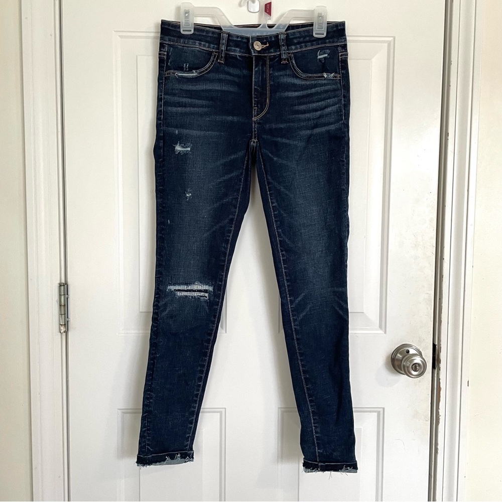 American Eagle Super Stretch Distressed Jeggings
